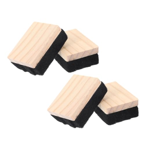 Homoyoyo 4 Stück Mini Holz Whiteboard Radiergummis Wiederverwendbare Tafelwischer für Klassenzimmer und Büro Multifunktionale Reinigungstools für Whiteboards und Tafeln Homoyoyo 4 Stück Mini Holz Whiteboard Radiergummis Wiederverwendbare Tafelwischer für Klassenzimmer und Büro Multifunktionale Reinigungstools für Whiteboards und Tafeln von Homoyoyo
