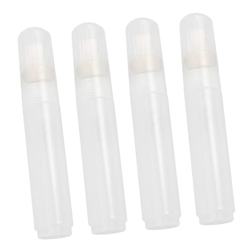 Homoyoyo 4 Stück Nachfüllbare Marker Flachkopf Leere Stiftröhren zum Befüllen für Kunst Papierzeichnung Holz Glas Schule DIY Farben Langlebig Vielseitig Einsetzbar von Homoyoyo