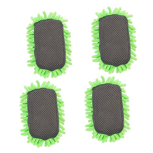 Homoyoyo 4 Stück Reinigungsschwamm Glasreiniger Schulbedarf Abwaschbarer Tafelwischer Aus Glas Tafelreiniger Brettwischer Whiteboard-radierer Aus Mikrofaser Chenille Light Green Homoyoyo 4 Stück Reinigungsschwamm Glasreiniger Schulbedarf Abwaschbarer Tafelwischer Aus Glas Tafelreiniger Brettwischer Whiteboard-radierer Aus Mikrofaser Chenille Light Green von Homoyoyo