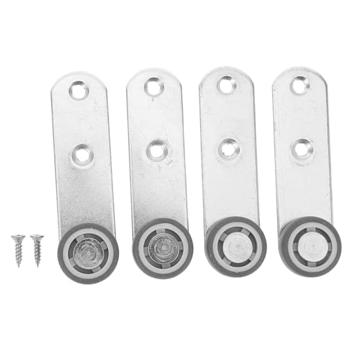 Homoyoyo 4 Stück Schiebetür Gummi Drehräder mit Präziser Führung Leise Laufräder für Scheunentüren Schrank und Möbelbeschläge Seitliche und Vertikale Montage Hohe Traglast Verschleißfest Homoyoyo 4 Stück Schiebetür Gummi Drehräder mit Präziser Führung Leise Laufräder für Scheunentüren Schrank und Möbelbeschläge Seitliche und Vertikale Montage Hohe Traglast Verschleißfest von Homoyoyo