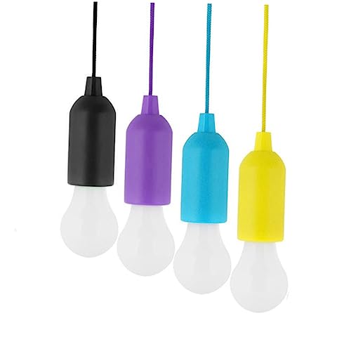 Homoyoyo 4 Stück Schnur Licht ziehen Zubehör für Baumhäuser Notlicht Campingzubehör Campinglaterne hängende LED-Lampe LED-Zugschnurlicht Zelt Die Glühbirne Taschenlampe Kordelzug Lagerfeuer Homoyoyo 4 Stück Schnur Licht ziehen Zubehör für Baumhäuser Notlicht Campingzubehör Campinglaterne hängende LED-Lampe LED-Zugschnurlicht Zelt Die Glühbirne Taschenlampe Kordelzug Lagerfeuer von Homoyoyo