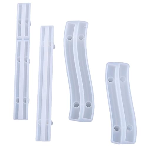 Homoyoyo 4 Stück Silikonformen für DIY Teiliges Epoxidharz Tray mit Griff Kreative Gießformen für Handarbeiten Einfach zu Verwenden Reinigen Organisches Silikon für Vielseitige Anwendungen Homoyoyo 4 Stück Silikonformen für DIY Teiliges Epoxidharz Tray mit Griff Kreative Gießformen für Handarbeiten Einfach zu Verwenden Reinigen Organisches Silikon für Vielseitige Anwendungen von Homoyoyo