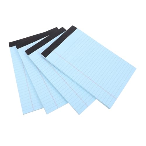 Homoyoyo 4 Stück Tear Off Notizblock mit Notizbuch für Büro und Planung Einfaches Design Dickes für Notizen und Erinnerungen von Homoyoyo