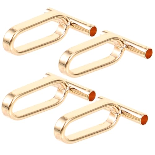 Homoyoyo 4 Stück Teiliges Broschen Umwandler aus Edelstahl Leichter Chic Vielseitiger Broschen zu Halsketten Adapter für DIY Schmuck Eleganter Anhänger für Damen Passend zu Verschiedenen Homoyoyo 4 Stück Teiliges Broschen Umwandler aus Edelstahl Leichter Chic Vielseitiger Broschen zu Halsketten Adapter für DIY Schmuck Eleganter Anhänger für Damen Passend zu Verschiedenen von Homoyoyo
