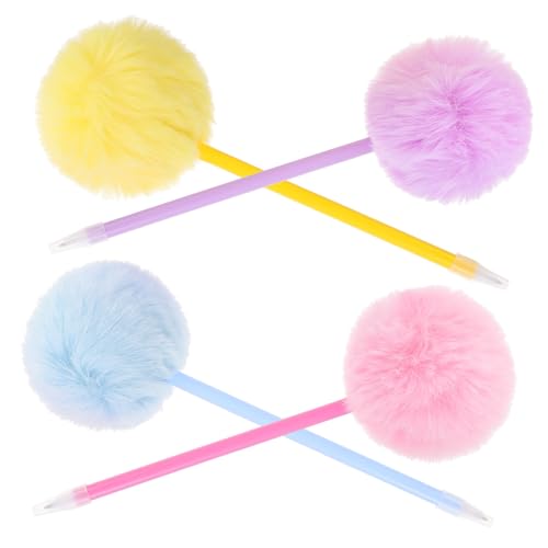 Homoyoyo 4 Stück Teiliges Dekorative Kugelschreiber mit Süßen Pom Pom Tops Bunte Schreibstifte für Schüler und Freunde Lustige Tragbare Schreibgeräte als für Schule Büro Kreativprojekte Homoyoyo 4 Stück Teiliges Dekorative Kugelschreiber mit Süßen Pom Pom Tops Bunte Schreibstifte für Schüler und Freunde Lustige Tragbare Schreibgeräte als für Schule Büro Kreativprojekte von Homoyoyo