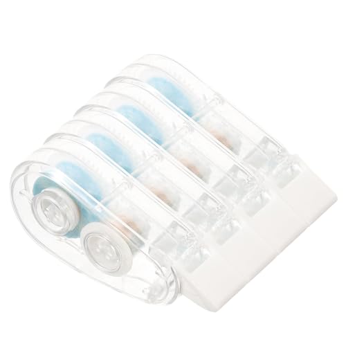 Homoyoyo 4 Stück Teiliges Doppelseitiges Klebeband Dünn Transparent Scrapbook Klebeband Selbstklebend für Basteln DIY Journaling Handarbeit von Homoyoyo