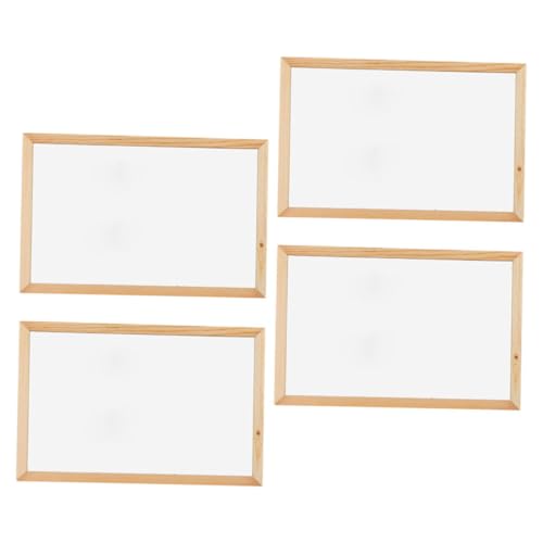 Homoyoyo 4 Stück Teiliges Kleines Desktop Whiteboard Wiederverwendbares Trockenlösch-notizbrett Tragbares Schreib Zeichenbrett für Schüler und Büro zur Kreativen Nutzung von Homoyoyo