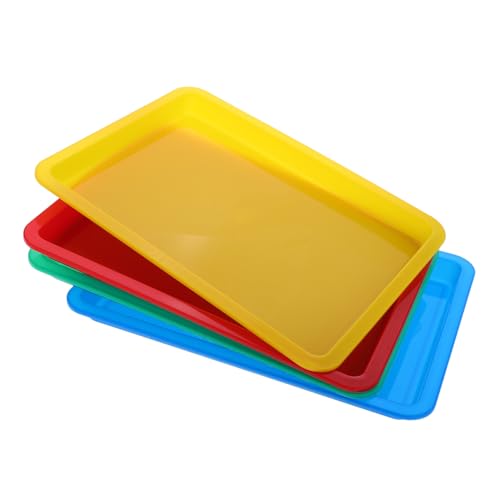 Homoyoyo 4 Stück Teiliges Kunststoff-aktivitätstablett für Bunte Stapelbare Kunst Perlen-Organizer mit Glatter Oberfläche Leichtes Langlebiges Material für Schule und Heimgebrauch Homoyoyo 4 Stück Teiliges Kunststoff-aktivitätstablett für Bunte Stapelbare Kunst Perlen-Organizer mit Glatter Oberfläche Leichtes Langlebiges Material für Schule und Heimgebrauch von Homoyoyo