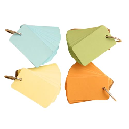 Homoyoyo 4 Stück Teiliges Memo Pad Tragbares Buntes Notizheft mit Kleines Planbuch für Studenten Büro und Schule Kompaktes Abreißbares Notizpapier Homoyoyo 4 Stück Teiliges Memo Pad Tragbares Buntes Notizheft mit Kleines Planbuch für Studenten Büro und Schule Kompaktes Abreißbares Notizpapier von Homoyoyo