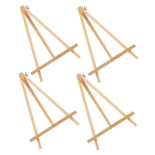 Homoyoyo 4 Stück Teiliges Mini Holzstaffelei Klappbare Tischstaffelei mit Verstellbarem Neigungswinkel Multifunktional Displayständer für Künstler und Fotos Homoyoyo 4 Stück Teiliges Mini Holzstaffelei Klappbare Tischstaffelei mit Verstellbarem Neigungswinkel Multifunktional Displayständer für Künstler und Fotos von Homoyoyo