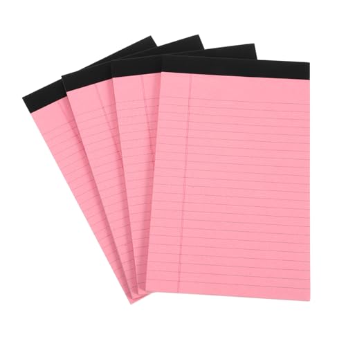 Homoyoyo 4 Stück Teiliges Notizblock Liniertes Memo Pad Abreißbare Schreibblöcke Tragbares Notizbuch für Büro Schule und Alltag Rosa Homoyoyo 4 Stück Teiliges Notizblock Liniertes Memo Pad Abreißbare Schreibblöcke Tragbares Notizbuch für Büro Schule und Alltag Rosa von Homoyoyo