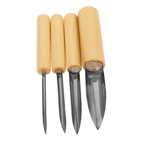 Homoyoyo 4 Stück Teiliges Runde Lochstanzer und Polymer Tonwerkzeug Robustes Handfreundliches Modellierwerkzeug für DIY Töpferarbeiten und Bastelprojekte von Homoyoyo