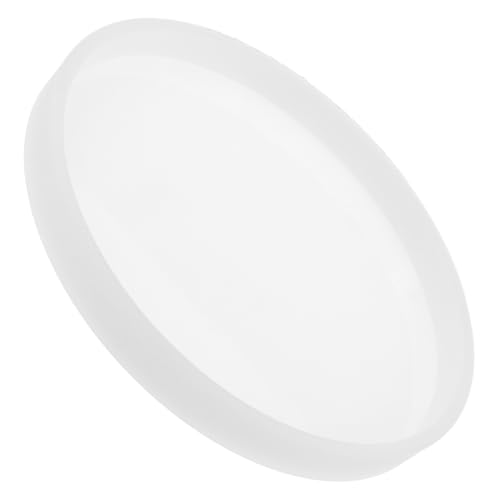 Homoyoyo 4 Stück Teiliges Rundes Silikon für Untersetzer Gießformen DIY Epoxidharz Coaster Mold mit Wellenmuster Robust und Hitzebeständig für Tischdekoration und von Homoyoyo