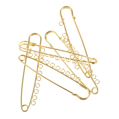 Homoyoyo 4 Stück Teiliges Silberne Sicherheitsnadeln mit Schlaufen Metall Broschennadeln für DIY Schmuckherstellung Strickjacke und Kleidungsfixierung Sichere Anstecknadeln für Homoyoyo 4 Stück Teiliges Silberne Sicherheitsnadeln mit Schlaufen Metall Broschennadeln für DIY Schmuckherstellung Strickjacke und Kleidungsfixierung Sichere Anstecknadeln für von Homoyoyo
