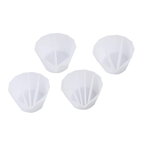 Homoyoyo 4 Stück Teiliges Silikon Mischbecher für DIY Epoxidharz Kreative Farbverteilung für Kunsthandwerk und Bastelprojekte Transparent Leicht zu Reinigen und Wiederverwendbar Homoyoyo 4 Stück Teiliges Silikon Mischbecher für DIY Epoxidharz Kreative Farbverteilung für Kunsthandwerk und Bastelprojekte Transparent Leicht zu Reinigen und Wiederverwendbar von Homoyoyo