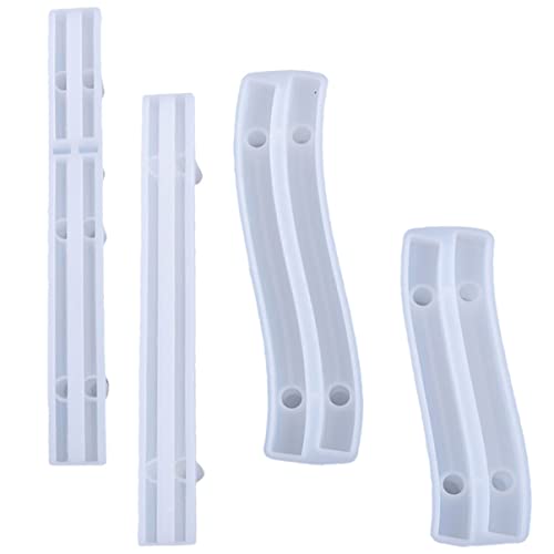 Homoyoyo 4 Stück Teiliges Silikonformen für DIY Gießprojekte Kristall Epoxidharz Formen mit Handgriffen Flexibel Hochtransparent für Kreative Bastelarbeiten und Homoyoyo 4 Stück Teiliges Silikonformen für DIY Gießprojekte Kristall Epoxidharz Formen mit Handgriffen Flexibel Hochtransparent für Kreative Bastelarbeiten und von Homoyoyo