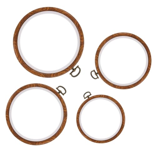 Homoyoyo 4 Stück Teiliges Stickrahmen für DIY Wiederverwendbare Stickrahmen für Kreuzstich Handarbeiten und Dekoration Homoyoyo 4 Stück Teiliges Stickrahmen für DIY Wiederverwendbare Stickrahmen für Kreuzstich Handarbeiten und Dekoration von Homoyoyo