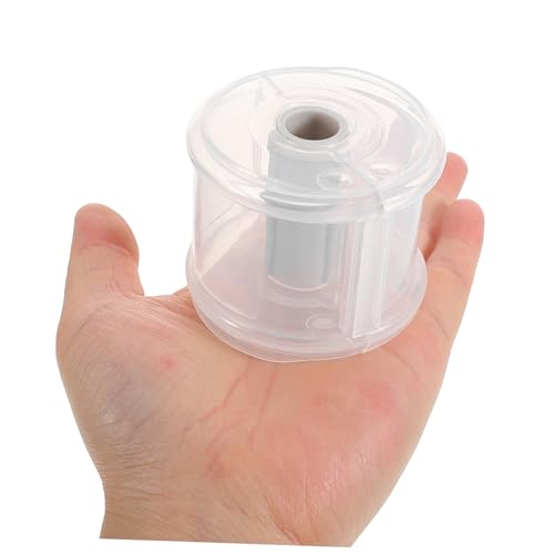 Homoyoyo 4 Stück Teiliges Transparentes Klebeband Aufbewahrungsbox mit Praktischem Cutter und Tragbar Glatte Kanten für Haushalt und Büro Transparente Haushalts Klebebandhalter von Homoyoyo