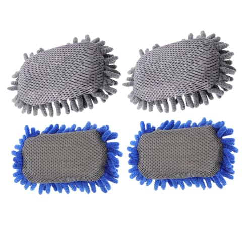 Homoyoyo 4 Stück Teiliges Whiteboard Radierer aus Chenille Schwamm Waschbare Weiche Tafelwischer für Klassenzimmer Effiziente von Whiteboards Schwarzen Tafeln und Glasflächen von Homoyoyo
