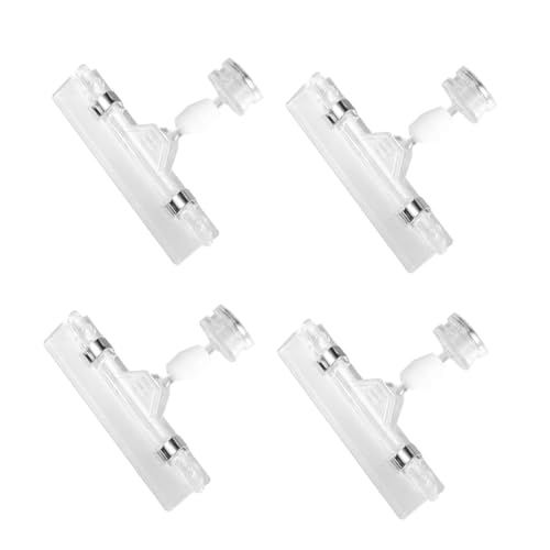 Homoyoyo 4 Stück Transparente Magnetische Preisschild Clips Robuste Werbung Display Halter für Supermarkt Leicht Langlebig für Preisschilder und Produktinformationen Homoyoyo 4 Stück Transparente Magnetische Preisschild Clips Robuste Werbung Display Halter für Supermarkt Leicht Langlebig für Preisschilder und Produktinformationen von Homoyoyo