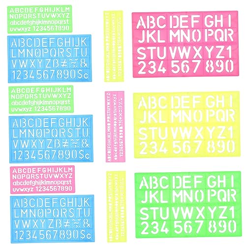 Homoyoyo 4 Stück Vorlage für Buchstaben Alphabetschablone Sprühfarben-Buchstabenschablonen Wandschablonen Malschablonen Wandzubehör Sprühschablonen selber machen Plastik Homoyoyo 4 Stück Vorlage für Buchstaben Alphabetschablone Sprühfarben-Buchstabenschablonen Wandschablonen Malschablonen Wandzubehör Sprühschablonen selber machen Plastik von Homoyoyo