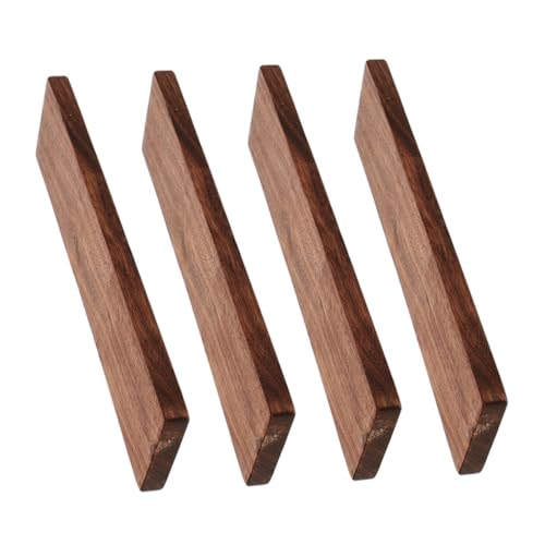 Homoyoyo 4 Stück Walnuss Holzplatten Unbehandelt Rechteckige Holzblöcke Für Holzarbeiten Handgefertigt Brett Naturmaserung Holzdekor DIY Homoyoyo 4 Stück Walnuss Holzplatten Unbehandelt Rechteckige Holzblöcke Für Holzarbeiten Handgefertigt Brett Naturmaserung Holzdekor DIY von Homoyoyo