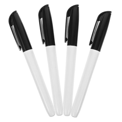 Homoyoyo 4 Stück Whiteboard Marker Wasserbasierte Abwaschbare Stifte mit Breiter Spitze für Schule Büro und Zeichnungen Langlebige Flüssigkreide ohne Rückstände Homoyoyo 4 Stück Whiteboard Marker Wasserbasierte Abwaschbare Stifte mit Breiter Spitze für Schule Büro und Zeichnungen Langlebige Flüssigkreide ohne Rückstände von Homoyoyo