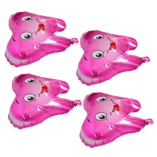 Homoyoyo 4 Stück Zahnballons aus Folie für Babypartys und Geburtstagsfeiern Lustige und Farbenfrohe Dekoration für Feiern Langlebig für Hochzeiten und Feierlichkeiten Homoyoyo 4 Stück Zahnballons aus Folie für Babypartys und Geburtstagsfeiern Lustige und Farbenfrohe Dekoration für Feiern Langlebig für Hochzeiten und Feierlichkeiten von Homoyoyo
