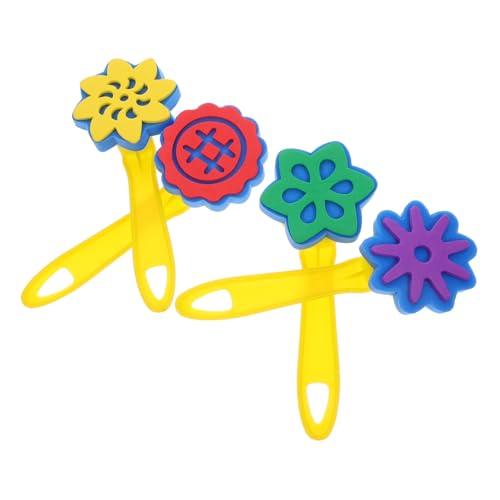 Homoyoyo 4 Stück fingerfarbe Kleinkind Pinsel für Kleinkinder geformt Handwerk Kunst Schwammpinsel für Werkzeug Kleinkind malen Runde Schwammpinsel zum Malen Schwamm Stempel Plastik Homoyoyo 4 Stück fingerfarbe Kleinkind Pinsel für Kleinkinder geformt Handwerk Kunst Schwammpinsel für Werkzeug Kleinkind malen Runde Schwammpinsel zum Malen Schwamm Stempel Plastik von Homoyoyo