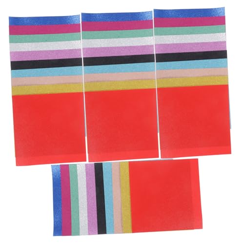 Homoyoyo 40 Blatt Glitzerpapier Buntes Glitter Cardstock Bastelpapier für DIY Grußkarten Scrapbooking Vielseitig Verwendbar Langlebig Homoyoyo 40 Blatt Glitzerpapier Buntes Glitter Cardstock Bastelpapier für DIY Grußkarten Scrapbooking Vielseitig Verwendbar Langlebig von Homoyoyo