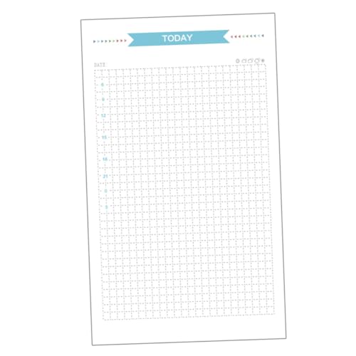 Homoyoyo 40 Blatt Kariertes Nachfüllpapier für Ringbuch Notizbuch Planer Tagebuch Verschleißfestes Schreibpapier Kompatibel mit Standard Ring Ordnern Vielseitig für Büro und Reise von Homoyoyo