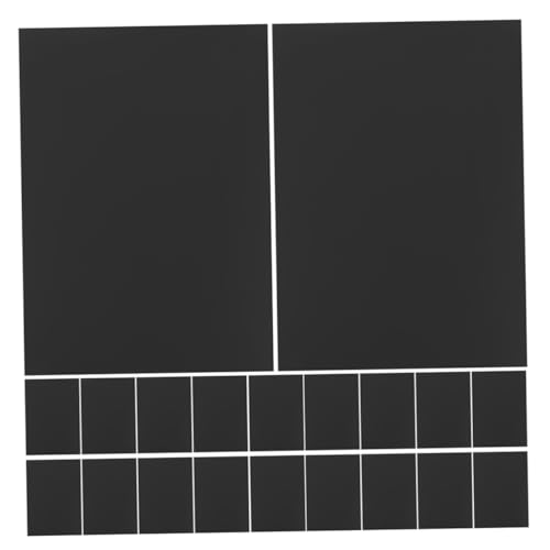 Homoyoyo 40 Blatt Schwarzes Kartonpapier M² Dickes Stabiles Bastelpapier für Drucker Geeignet für Visitenkarten Einladungen Scrapbooking DIY Karten Grußkarten und Handlettering von Homoyoyo