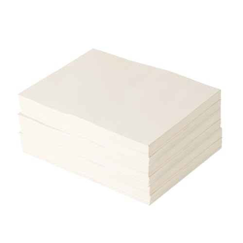 Homoyoyo 40 Blatt Zeichenpapier Leicht Gelblich Augenschonend Skizzenpapier für Künstler Schüler Bleistift Tinte Pastell Kompatibel Recyclingfreundlich von Homoyoyo