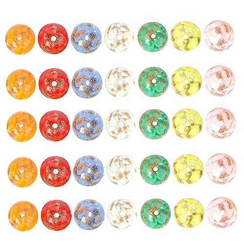 Homoyoyo 40 Stück Bunte Glasperlen DIY Bastelperlen für Schmuckherstellung Mixed Color Kristallperlen für Armbänder und Kreative Designs Homoyoyo 40 Stück Bunte Glasperlen DIY Bastelperlen für Schmuckherstellung Mixed Color Kristallperlen für Armbänder und Kreative Designs von Homoyoyo