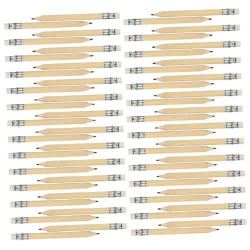 Homoyoyo 40 Stück Kurze Mini Holzbleistifte mit Radiergummi Kleine Golfbleistifte Glattes Schreiben für Skizzieren Zeichnen und Büro Platzsparend Praktisches für Künstler und Lehrer Homoyoyo 40 Stück Kurze Mini Holzbleistifte mit Radiergummi Kleine Golfbleistifte Glattes Schreiben für Skizzieren Zeichnen und Büro Platzsparend Praktisches für Künstler und Lehrer von Homoyoyo