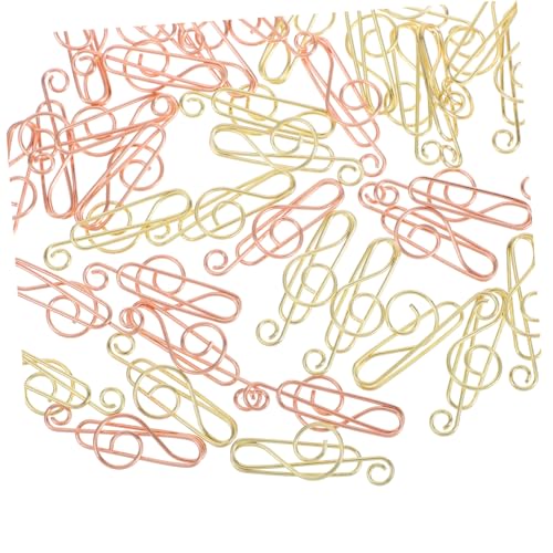 Homoyoyo 40 Stück Musiknoten Büroklammern Metall Mini Kreative Paper Clips Lesezeichen Robust für Schule Büro Dokumente Personalisierte Schreibwaren Homoyoyo 40 Stück Musiknoten Büroklammern Metall Mini Kreative Paper Clips Lesezeichen Robust für Schule Büro Dokumente Personalisierte Schreibwaren von Homoyoyo