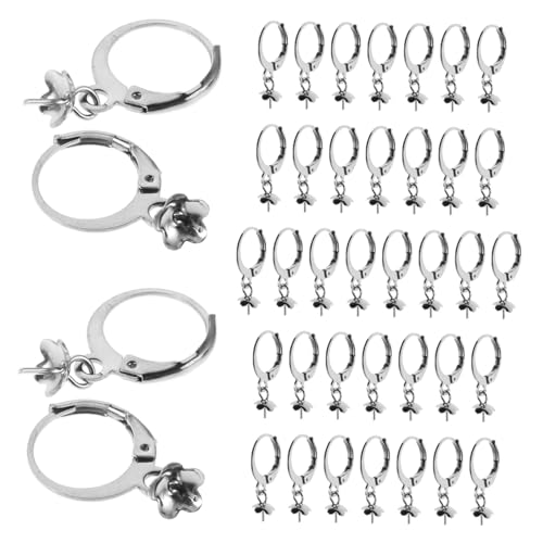 Homoyoyo 40 Stück Runde Haken Zubehör Ohrringe Baumelnde Hebelherstellung Offene Rückseite Ohrhaken Stahl DIY Reifen Rostfrei Für Metallverschluss Draht Schmuck Ohr Mit Homoyoyo 40 Stück Runde Haken Zubehör Ohrringe Baumelnde Hebelherstellung Offene Rückseite Ohrhaken Stahl DIY Reifen Rostfrei Für Metallverschluss Draht Schmuck Ohr Mit von Homoyoyo
