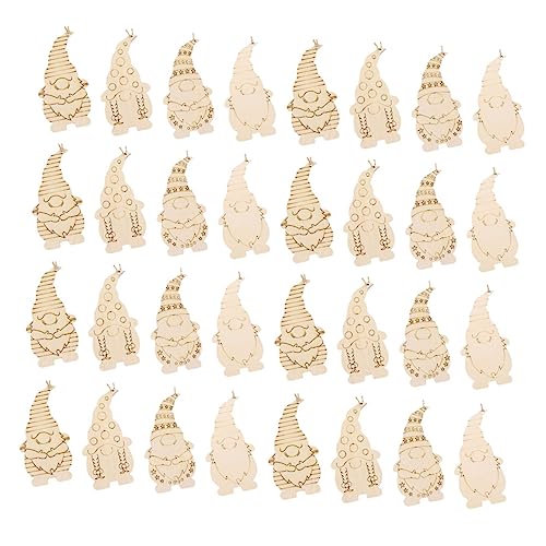 Homoyoyo 40 Stück Teiliges Holz DIY mit Weihnachtswichtel Motiven Naturbelassene Holzscheiben zum Bemalen und Dekorieren Rustikale Weihnachtsdeko für Tisch Fenster Wand und Heimhandwerk Homoyoyo 40 Stück Teiliges Holz DIY mit Weihnachtswichtel Motiven Naturbelassene Holzscheiben zum Bemalen und Dekorieren Rustikale Weihnachtsdeko für Tisch Fenster Wand und Heimhandwerk von Homoyoyo