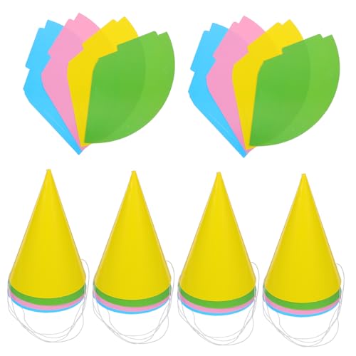 Homoyoyo 40 Stück Teiliges Partyhüte aus Papier Leichte Einfarbige Kegelhüte in Grün Gelb Blau Komfortabel und Sicher für Geburtstagsfeiern Festivals und Festliche Anlässe Homoyoyo 40 Stück Teiliges Partyhüte aus Papier Leichte Einfarbige Kegelhüte in Grün Gelb Blau Komfortabel und Sicher für Geburtstagsfeiern Festivals und Festliche Anlässe von Homoyoyo