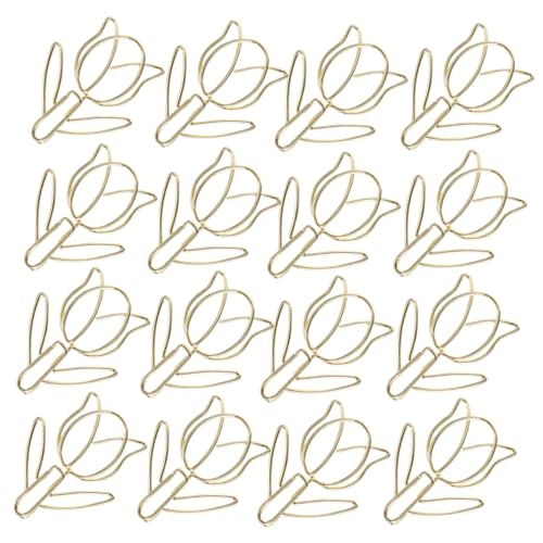 Homoyoyo 40 Stück Teiliges Tulpen papierklammern in Blumenform Dekorative Mini Büroklammern für Planer und Ordner Stabile Praktische Clips in Gold mit Aufbewahrungsbox für Schule und Büro Homoyoyo 40 Stück Teiliges Tulpen papierklammern in Blumenform Dekorative Mini Büroklammern für Planer und Ordner Stabile Praktische Clips in Gold mit Aufbewahrungsbox für Schule und Büro von Homoyoyo