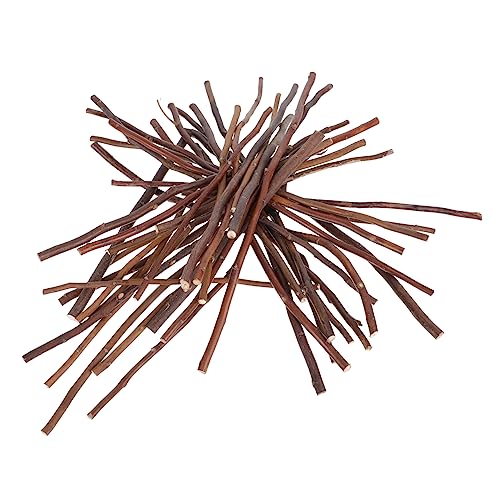 Homoyoyo 40 Stück Zweig Dekoration Filialen Für Das Handwerk Weihnachtsdekorationen Zarte Zweige Baumzweige Zur Dekoration Kranzzweige Birkenzweige Zur Dekoration Bellen Groß Holz Coffee von Homoyoyo