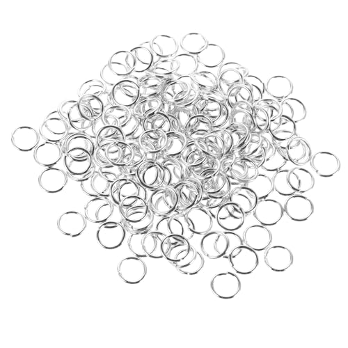 Homoyoyo 400 Stück Offene Biegeringe Aus Zinklegierung, Diy-schmuckherstellung, Verbindungsringe Für Schlüsselanhänger, Halsketten, Armbänder, Ohrringe, Zubehör Homoyoyo 400 Stück Offene Biegeringe Aus Zinklegierung, Diy-schmuckherstellung, Verbindungsringe Für Schlüsselanhänger, Halsketten, Armbänder, Ohrringe, Zubehör von Homoyoyo