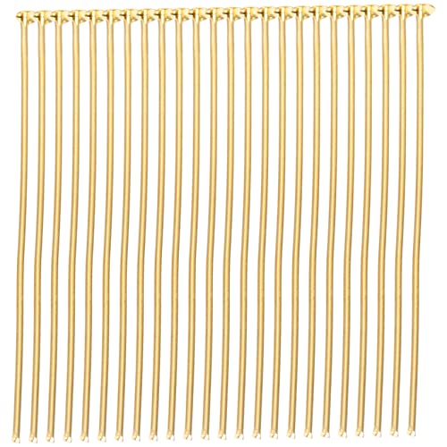 Homoyoyo 400Stücke Metallkopfstifte Flache Kopfnadeln für DIY Schmuckherstellung für Perlenohrringe und Armbänder Robustes Design für Bastelprojekte Homoyoyo 400Stücke Metallkopfstifte Flache Kopfnadeln für DIY Schmuckherstellung für Perlenohrringe und Armbänder Robustes Design für Bastelprojekte von Homoyoyo