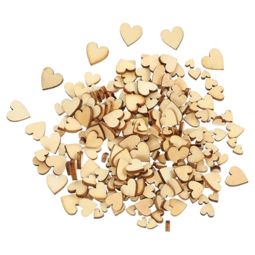 Homoyoyo 400Stücke Mini Holz Herzen Für Bastelarbeiten Natürliche Dekorationen Für Hochzeiten Geburtstagsfeiern Und DIY Projekte Herzornamente Holz Homoyoyo 400Stücke Mini Holz Herzen Für Bastelarbeiten Natürliche Dekorationen Für Hochzeiten Geburtstagsfeiern Und DIY Projekte Herzornamente Holz von Homoyoyo