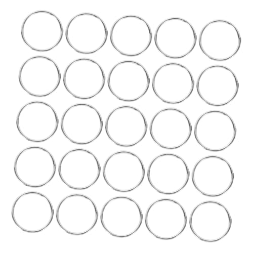 Homoyoyo 400Stücke Schlüsselanhänger Metall Schlüsselringe für DIY Projekte Robust und Vielseitig Einsetzbar für Autoschlüssel Türschlüssel und Bastelarbeiten Silberfarben Homoyoyo 400Stücke Schlüsselanhänger Metall Schlüsselringe für DIY Projekte Robust und Vielseitig Einsetzbar für Autoschlüssel Türschlüssel und Bastelarbeiten Silberfarben von Homoyoyo