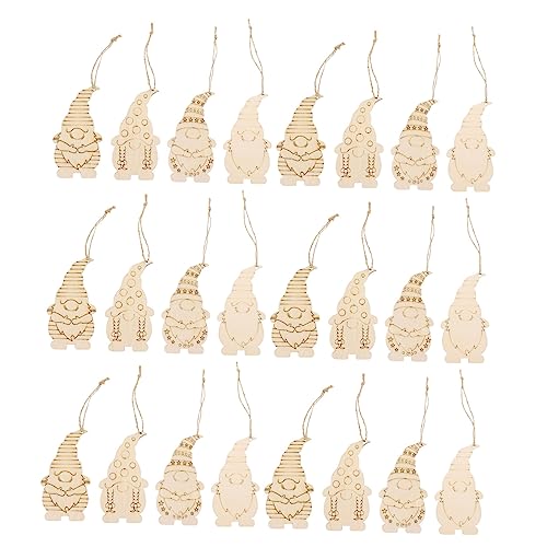 Homoyoyo 40Stücke DIY Holz Gnome Anhänger Für Weihnachtsdeko Und Gestalten Von Holzfiguren Für Bastelprojekte Für Zuhause Und Schule Homoyoyo 40Stücke DIY Holz Gnome Anhänger Für Weihnachtsdeko Und Gestalten Von Holzfiguren Für Bastelprojekte Für Zuhause Und Schule von Homoyoyo