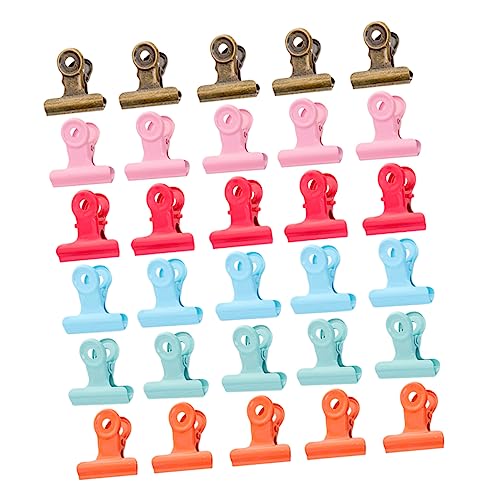 Homoyoyo 40Stücke Metallrunde Klammerclips Büroklammern Vielseitige Klemmen für Schule Büro und Zuhause Gemischte Stabile Dokumentenhalter für Effiziente Organisation Homoyoyo 40Stücke Metallrunde Klammerclips Büroklammern Vielseitige Klemmen für Schule Büro und Zuhause Gemischte Stabile Dokumentenhalter für Effiziente Organisation von Homoyoyo