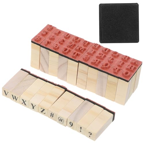 Homoyoyo 40Stücke Teiliges Holzstempel für Scrapbooking und Basteln Vintage Briefmarken mit Alphabet und Zahlen Langlebige DIY Stempel für Karten und Tagebuchgestaltung Homoyoyo 40Stücke Teiliges Holzstempel für Scrapbooking und Basteln Vintage Briefmarken mit Alphabet und Zahlen Langlebige DIY Stempel für Karten und Tagebuchgestaltung von Homoyoyo