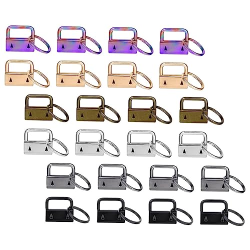 Homoyoyo 42 Stück Teiliges Key Fob DIY mit Metall Wristlet Clips Schlüsselring Zubehör Vielseitig für Schlüsselanhänger Basteln und Armband Herstellung Stabile Gurtbandklemmen für Sicheren Homoyoyo 42 Stück Teiliges Key Fob DIY mit Metall Wristlet Clips Schlüsselring Zubehör Vielseitig für Schlüsselanhänger Basteln und Armband Herstellung Stabile Gurtbandklemmen für Sicheren von Homoyoyo