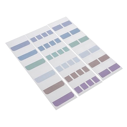Homoyoyo 420 Stück Bunte Haftnotizen Tabs Selbstklebende Index Tags für Bücher Notizen und Ordner Beschreibbare Seitenmarkierungen für Effektives Lernen und Organisation Homoyoyo 420 Stück Bunte Haftnotizen Tabs Selbstklebende Index Tags für Bücher Notizen und Ordner Beschreibbare Seitenmarkierungen für Effektives Lernen und Organisation von Homoyoyo